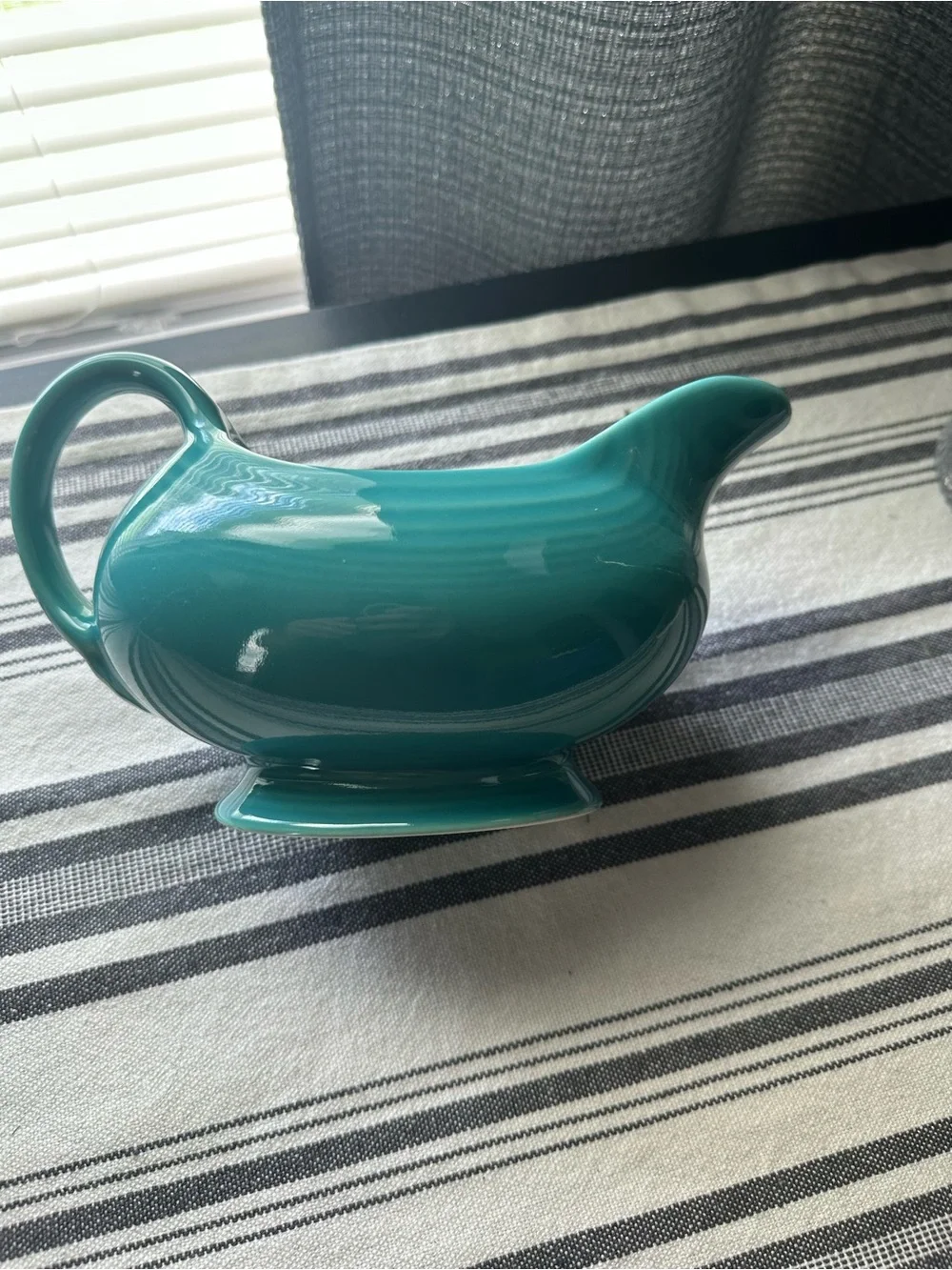 Fiesta Teal Gravy Boat